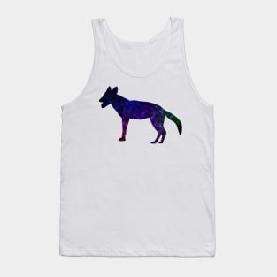 Space Silhouette Jackal Tank Top